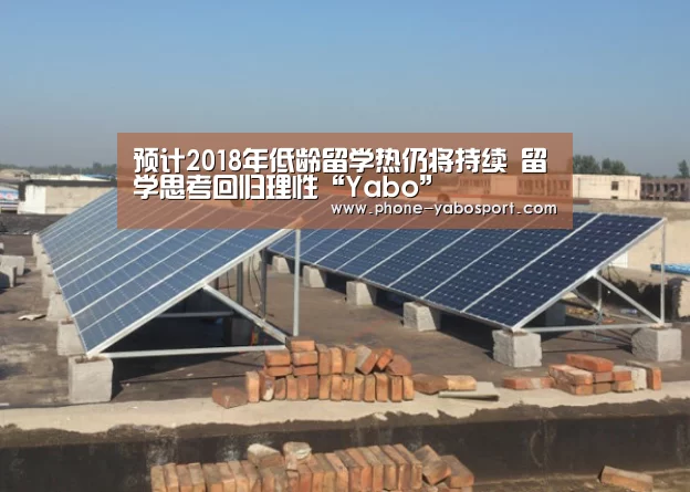 预计2018年低龄留学热仍将持续 留学思考回归理性“Yabo”(图1) 亚博体育